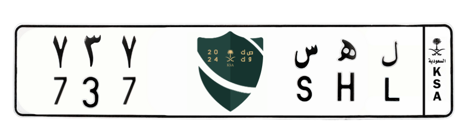 لوحة ل ه س 737